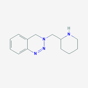 3-(Piperidin-2-ylmethyl)-3,4-dihydrobenzo[d][1,2,3]triazine