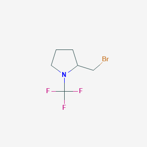 2-(Bromomethyl)-1-(trifluoromethyl)pyrrolidine