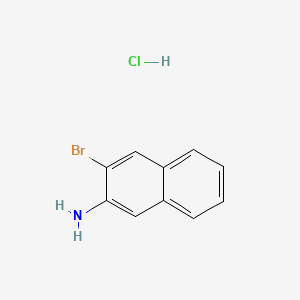 2-Naphthalenamine, 3-bromo-, hydrochloride