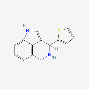 1,3,4,5-Tetrahydro-3-(2-thienyl)-pyrrolo(4,3,2-de)isoquinoline