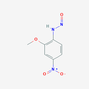 N-(2-methoxy-4-nitrophenyl)nitrous amide