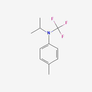 molecular formula C11H14F3N B15370205 N-isopropyl-4-methyl-N-(trifluoromethyl)aniline 