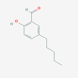 molecular formula C12H16O2 B15370207 2-Hydroxy-5-pentylbenzaldehyde CAS No. 92954-31-9