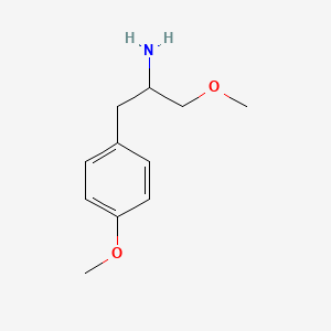 molecular formula C11H17NO2 B15370235 1-Methoxy-3-(4-methoxyphenyl)propan-2-amine CAS No. 752198-33-7