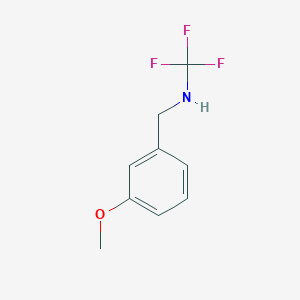 1,1,1-trifluoro-N-(3-methoxybenzyl)methanamine