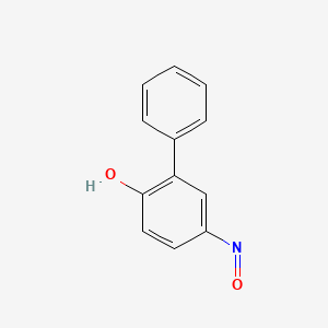 molecular formula C12H9NO2 B15370325 2-Phenylbenzo-1,4-quinone 4-oxime CAS No. 36697-36-6