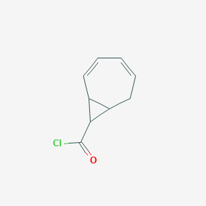 molecular formula C9H9ClO B15370387 Bicyclo[5.1.0]octa-2,4-diene-8-carbonyl chloride CAS No. 37907-01-0