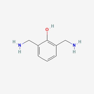 molecular formula C8H12N2O B15370475 2,6-Bis(aminomethyl)phenol 