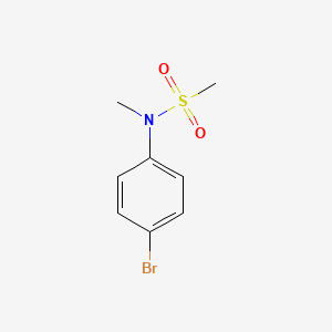 molecular formula C8H10BrNO2S B15370527 N-(4-bromophenyl)-N-methylmethanesulfonamide 