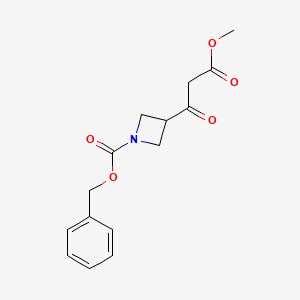 Benzyl 3-(3-methoxy-3-oxopropanoyl)azetidine-1-carboxylate