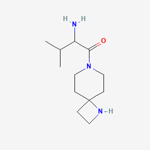 2-Amino-3-methyl-1-(1,7-diazaspiro[3.5]nonan-7-yl)butan-1-one