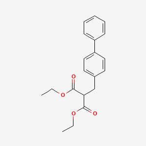 Diethyl [([1,1'-biphenyl]-4-yl)methyl]propanedioate