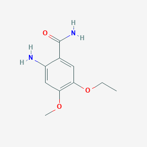 2-Amino-5-ethoxy-4-methoxybenzamide