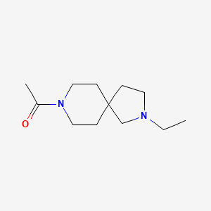 1-(2-Ethyl-2,8-diazaspiro[4.5]decan-8-yl)ethanone