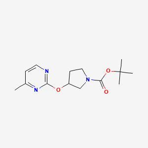 tert-Butyl 3-((4-methylpyrimidin-2-yl)oxy)pyrrolidine-1-carboxylate