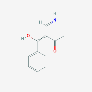 4-Hydroxy-3-methanimidoyl-4-phenylbut-3-en-2-one