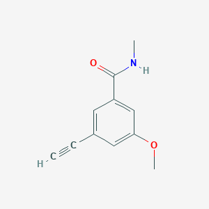 3-Ethynyl-5-methoxy-N-methylbenzamide