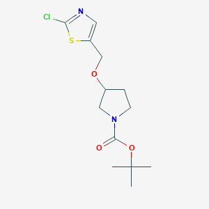 tert-Butyl 3-((2-chlorothiazol-5-yl)methoxy)pyrrolidine-1-carboxylate