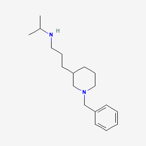 3-(1-benzylpiperidin-3-yl)-N-isopropylpropan-1-amine