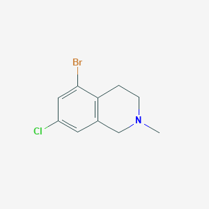 5-Bromo-7-chloro-2-methyl-1,2,3,4-tetrahydroisoquinoline