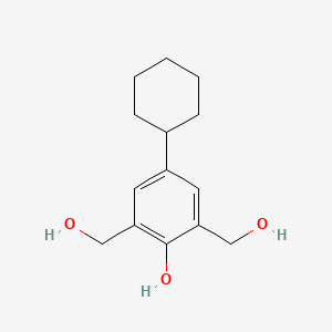 4-Cyclohexyl-2,6-bis(hydroxymethyl)phenol