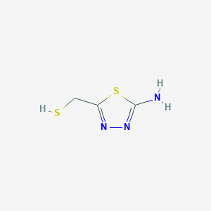 1,3,4-Thiadiazole, 2-amino-5-(mercaptomethyl)-