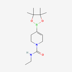 N-Ethyl-4-(4,4,5,5-tetramethyl-1,3,2-dioxaborolan-2-yl)-5,6-dihydropyridine-1(2H)-carboxamide