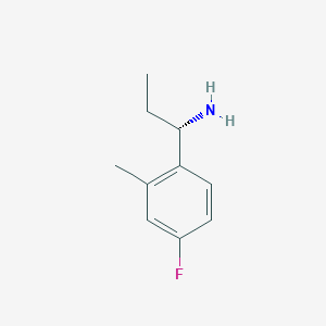 (S)-1-(4-fluoro-2-methylphenyl)propylamine