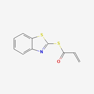 S-1,3-Benzothiazol-2-yl prop-2-enethioate