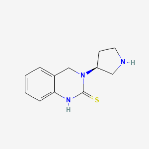 (S)-3-(pyrrolidin-3-yl)-3,4-dihydroquinazoline-2(1H)-thione