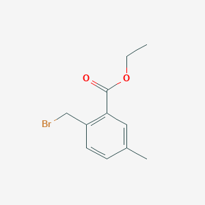 Benzoic acid, 2-(bromomethyl)-5-methyl-, ethyl ester