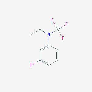 N-ethyl-3-iodo-N-(trifluoromethyl)aniline