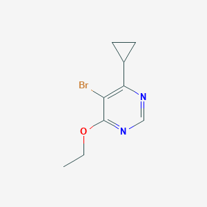 5-Bromo-4-cyclopropyl-6-ethoxypyrimidine