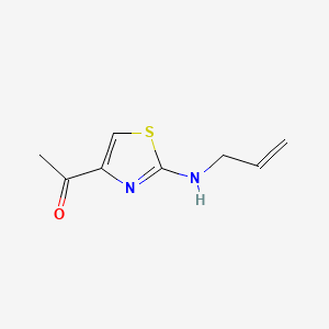 Ethanone, 1-(2-(2-propenylamino)-4-thiazolyl)-