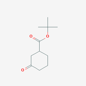 molecular formula C11H18O3 B15372489 tert-Butyl 3-oxocyclohexanecarboxylate 