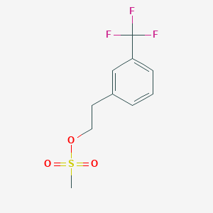 Benzeneethanol, 3-(trifluoromethyl)-, 1-methanesulfonate