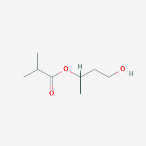 molecular formula C8H16O3 B15372835 4-Hydroxybutan-2-yl 2-methylpropanoate CAS No. 89457-41-0