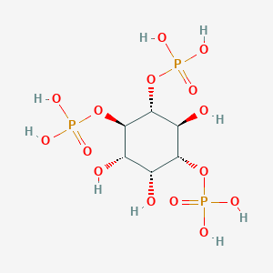 molecular formula C6-H15-O15-P3 B153729 d-Myo-inositol-1,4,5-triphosphate CAS No. 85166-31-0
