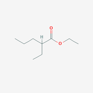 molecular formula C9H18O2 B153732 Ethyl 2-ethylpentanoate CAS No. 43164-26-7