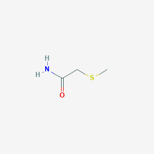 molecular formula C3H7NOS B153749 2-(Methylthio)acetamide CAS No. 22551-24-2