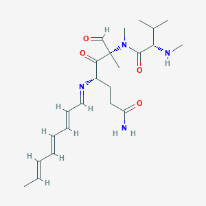 molecular formula C23H36N4O4 B153754 Aspochracin CAS No. 22029-09-0