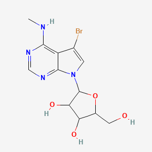 5-Bromo-n-methyl-7-pentofuranosyl-7h-pyrrolo[2,3-d]pyrimidin-4-amine