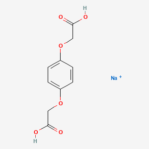 Sodium;2-[4-(carboxymethoxy)phenoxy]acetic acid