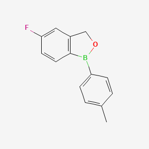 5-fluoro-1-(p-tolyl)-3H-2,1-benzoxaborole