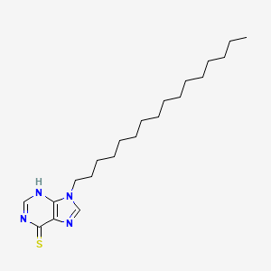 9-hexadecyl-3H-purine-6-thione