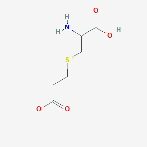 2-Amino-3-(2-methoxycarbonylethylsulfanyl)propanoic acid