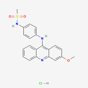 N-[4-[(3-methoxyacridin-9-yl)amino]phenyl]methanesulfonamide