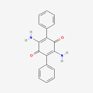 2,5-Diamino-3,6-diphenylcyclohexa-2,5-diene-1,4-dione