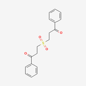 3,3'-Sulfonylbis(1-phenylpropan-1-one)