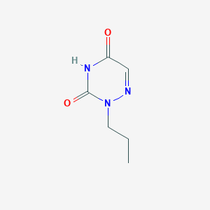 2-Propyl-1,2,4-triazine-3,5-dione